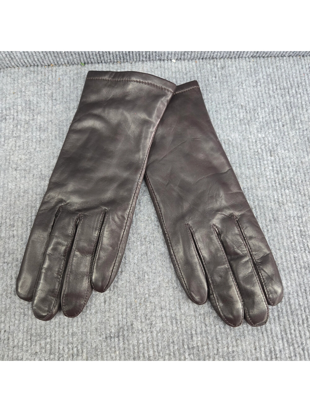 Preston & York Real Leather Brown Gloves Large